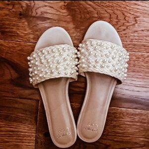 Crown & Ivy rattan sandals